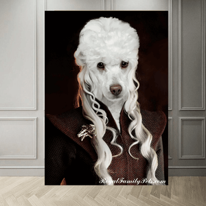 "Daenerys Targaryen" style - Custom Pet Canvas