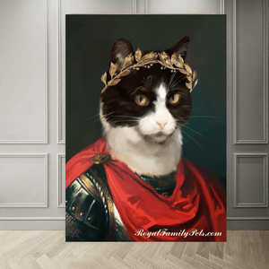 "Caesar" style - Custom Pet Canvas