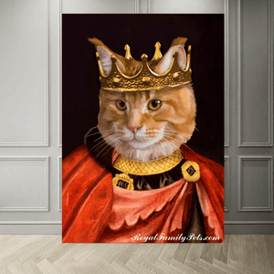 "King" style - Custom Pet Canvas