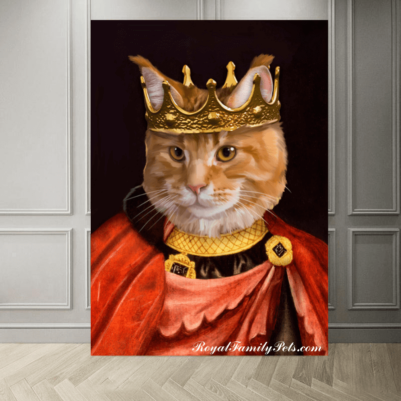 "King" style - Custom Pet Canvas