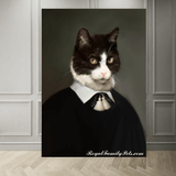 "Shakespeare" style - Custom Pet Canvas