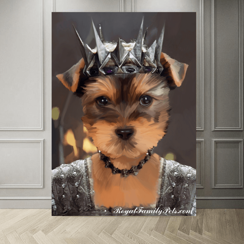 "Queen" style - Custom Pet Canvas