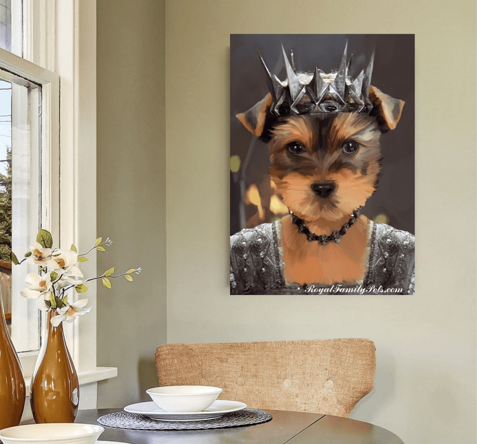 "Queen" style - Custom Pet Canvas