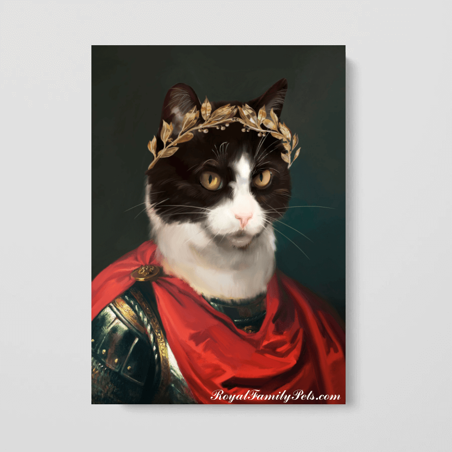 "Caesar" style - Custom Pet Canvas