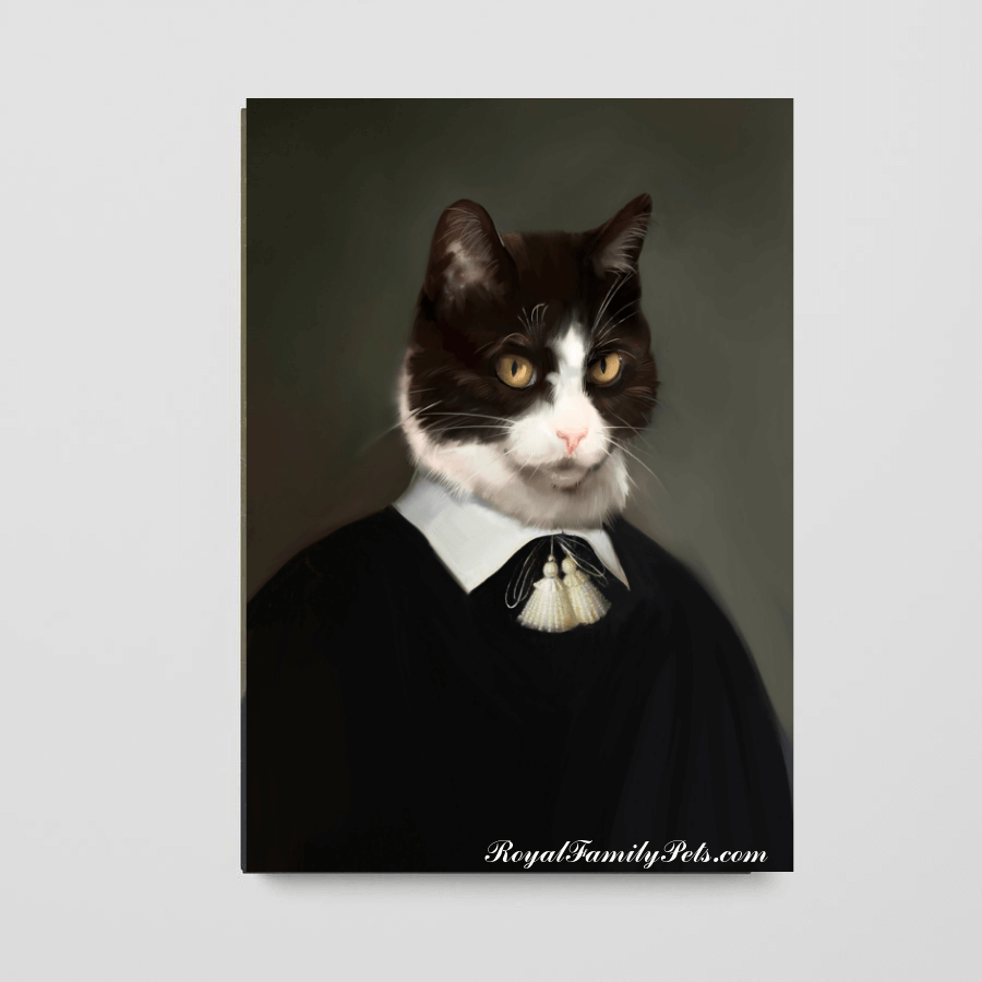 "Shakespeare" style - Custom Pet Canvas