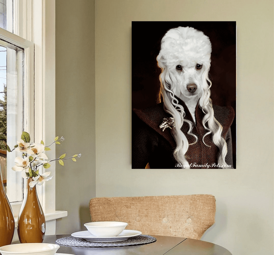 "Daenerys Targaryen" style - Custom Pet Canvas