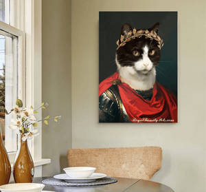 "Caesar" style - Custom Pet Canvas