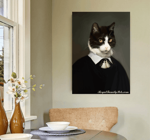 "Shakespeare" style - Custom Pet Canvas